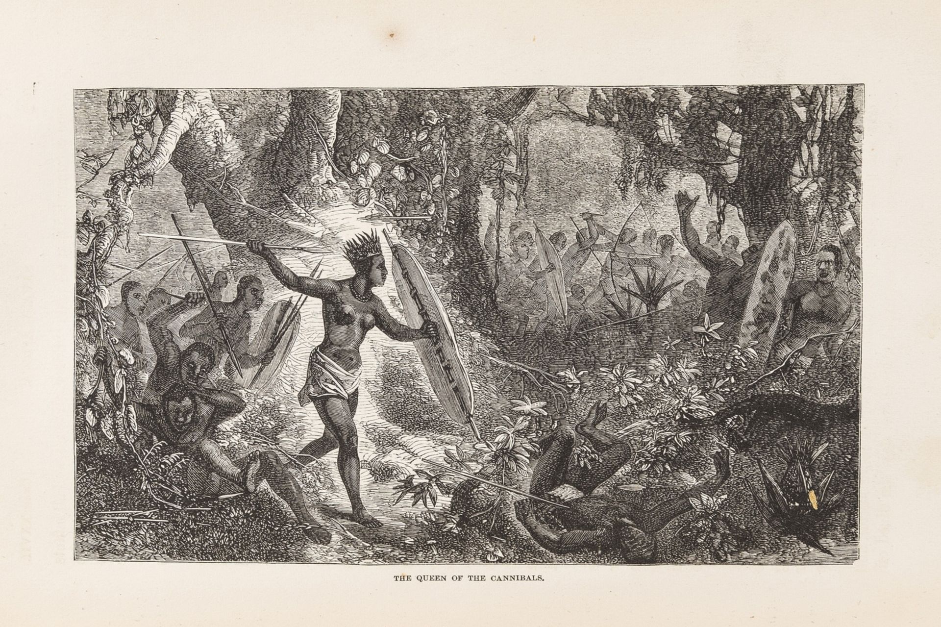 Africa.- Roosevelt (Theodore).- Read (W.W.) Savage Africa, first U.S. edition, New York, 1864.