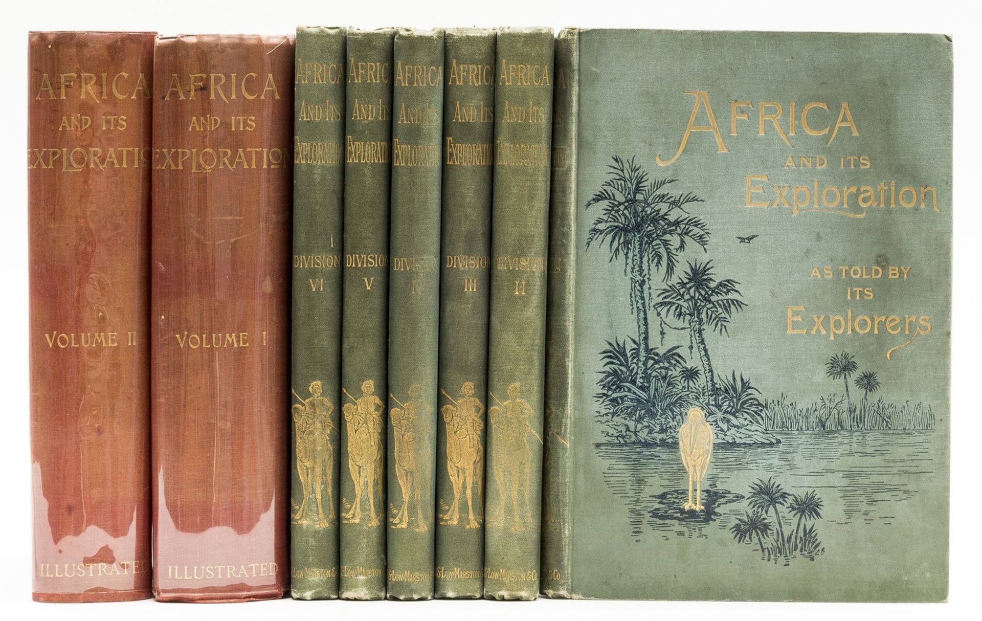 Africa.- Africa and its Exploration as told by its Explorers, 6 vol., [1891]; and a 2 vol. …