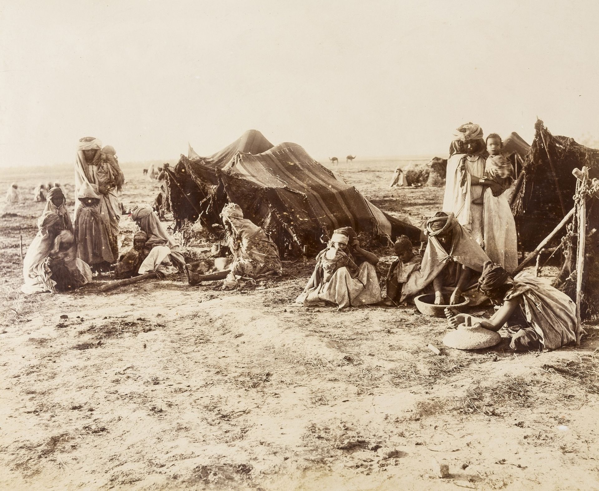 Africa.- Photograph album with views of Algeria, and a Grand Tour, [c.1890 and later]; and 5 …