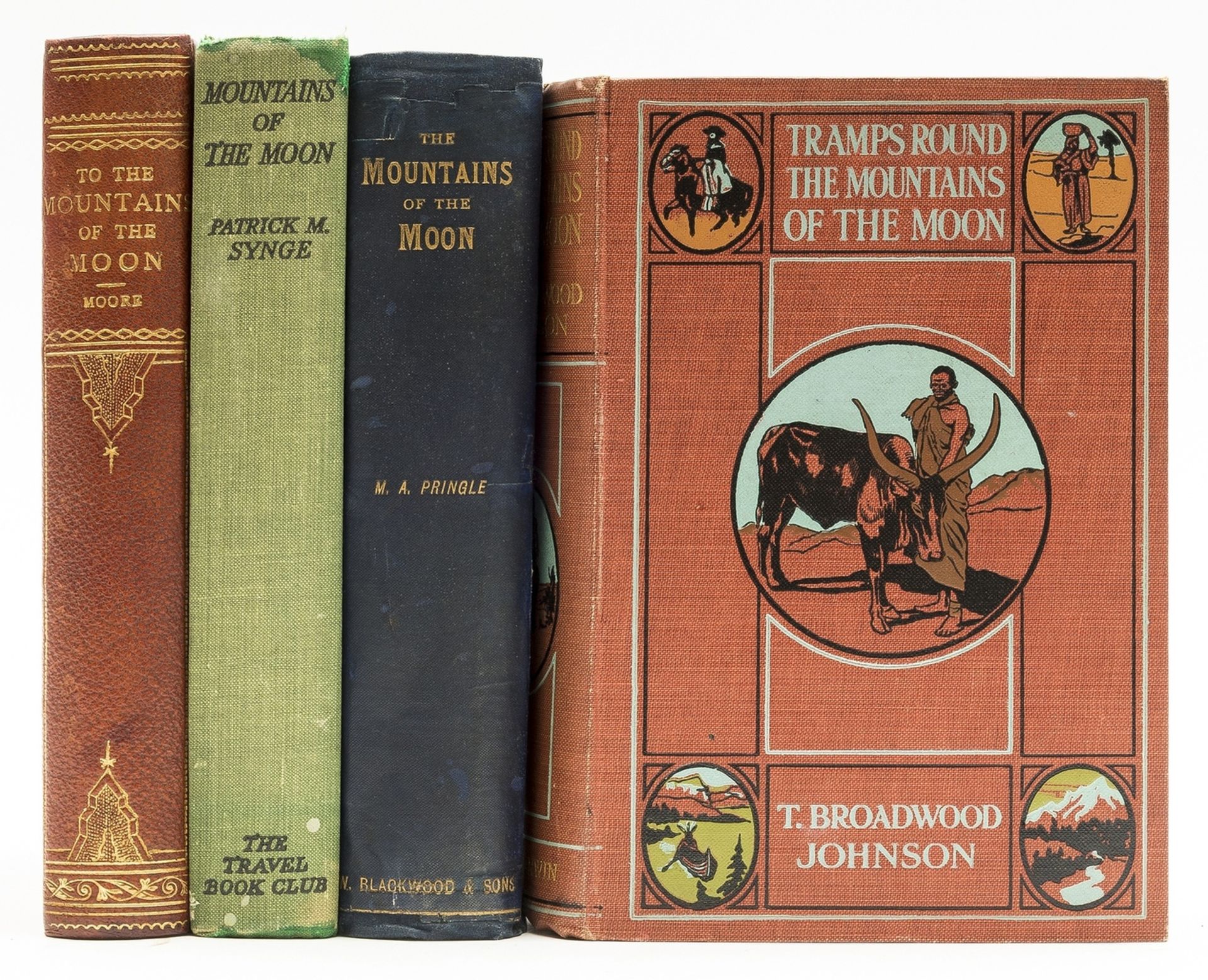 Africa.- Moore (J.E.S.) To the Mountains of the Moon, first edition, 1901; and 3 others also on …