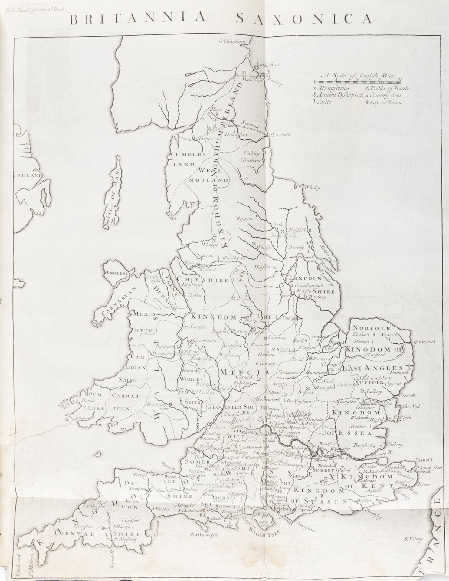 England.- Thoyras (Rapin de) The History of England, 2 vol., second edition, translated by N. …