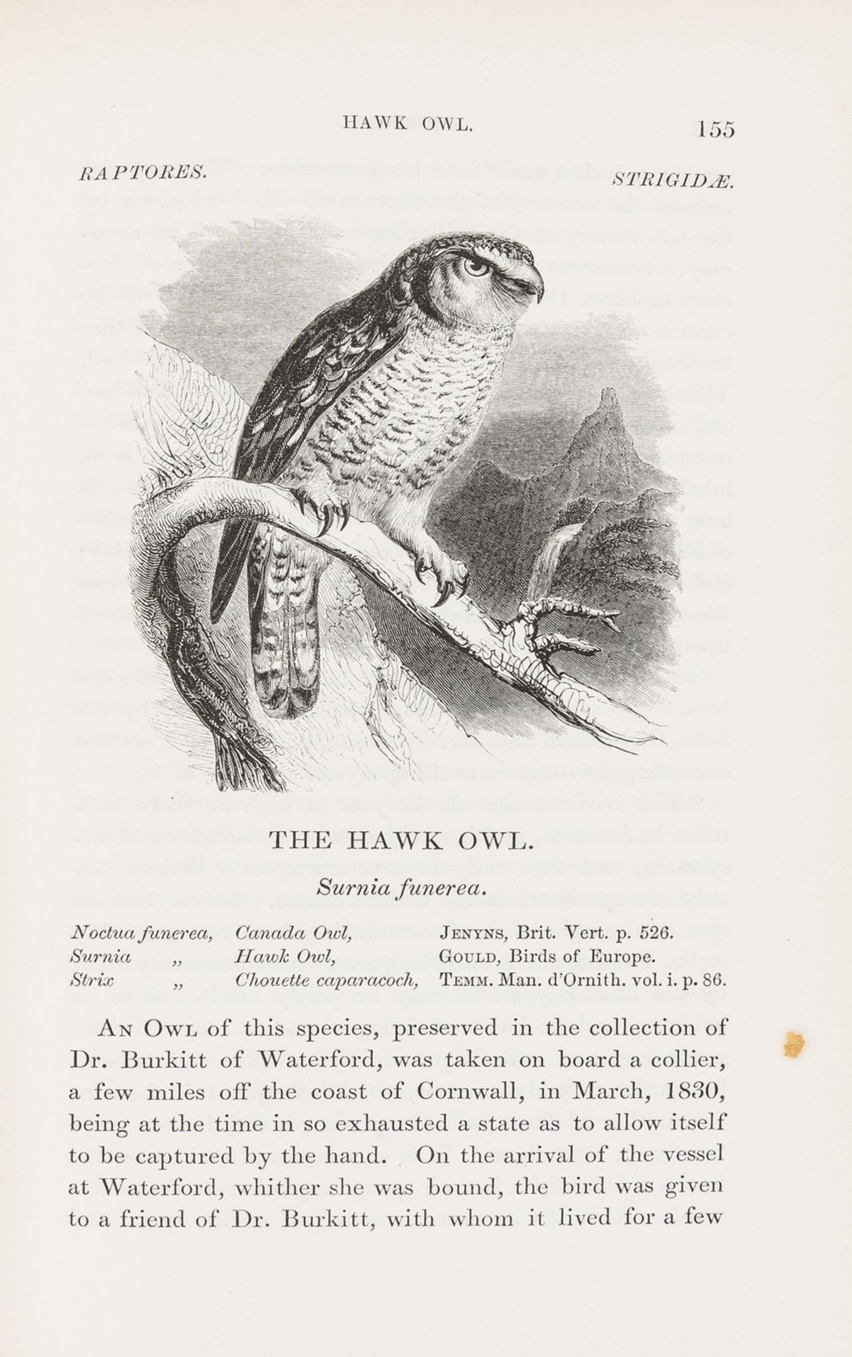 Birds.- Yarrell (William) A History of British Birds, 3 vol., third edition, 1856.