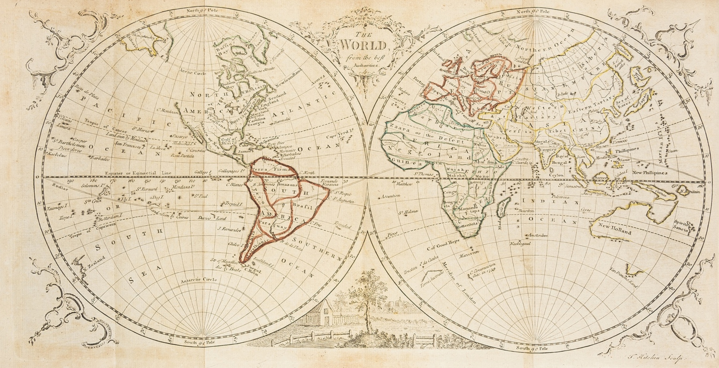 World.- Guthrie (William) A New Geographical, Historical, and Commercial Grammar; and Present …