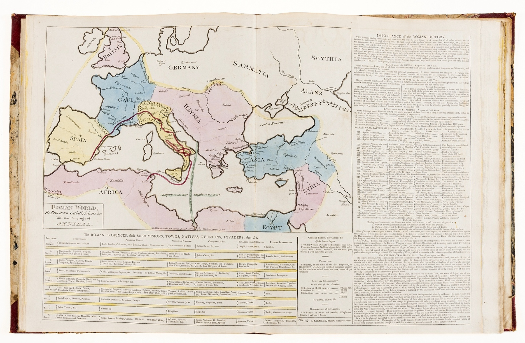 Atlas.- Le Sage (A.) Genealogical, Chronological, Historical, and Geographical Atlas, 1802