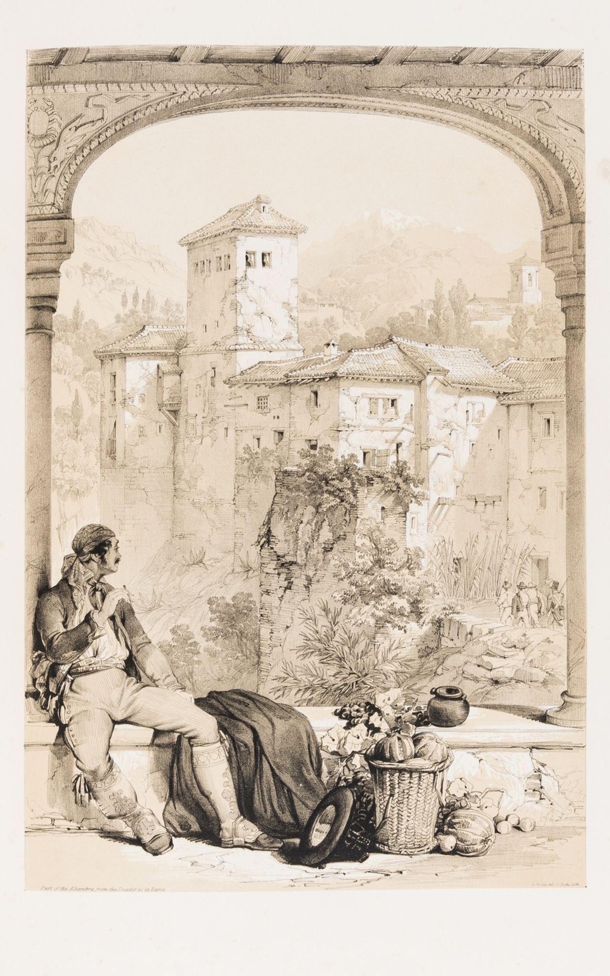 Spain.- Vivian (G.) Spanish Scenery, lithographed throughout, P. & D. Colnaghi, 1838.