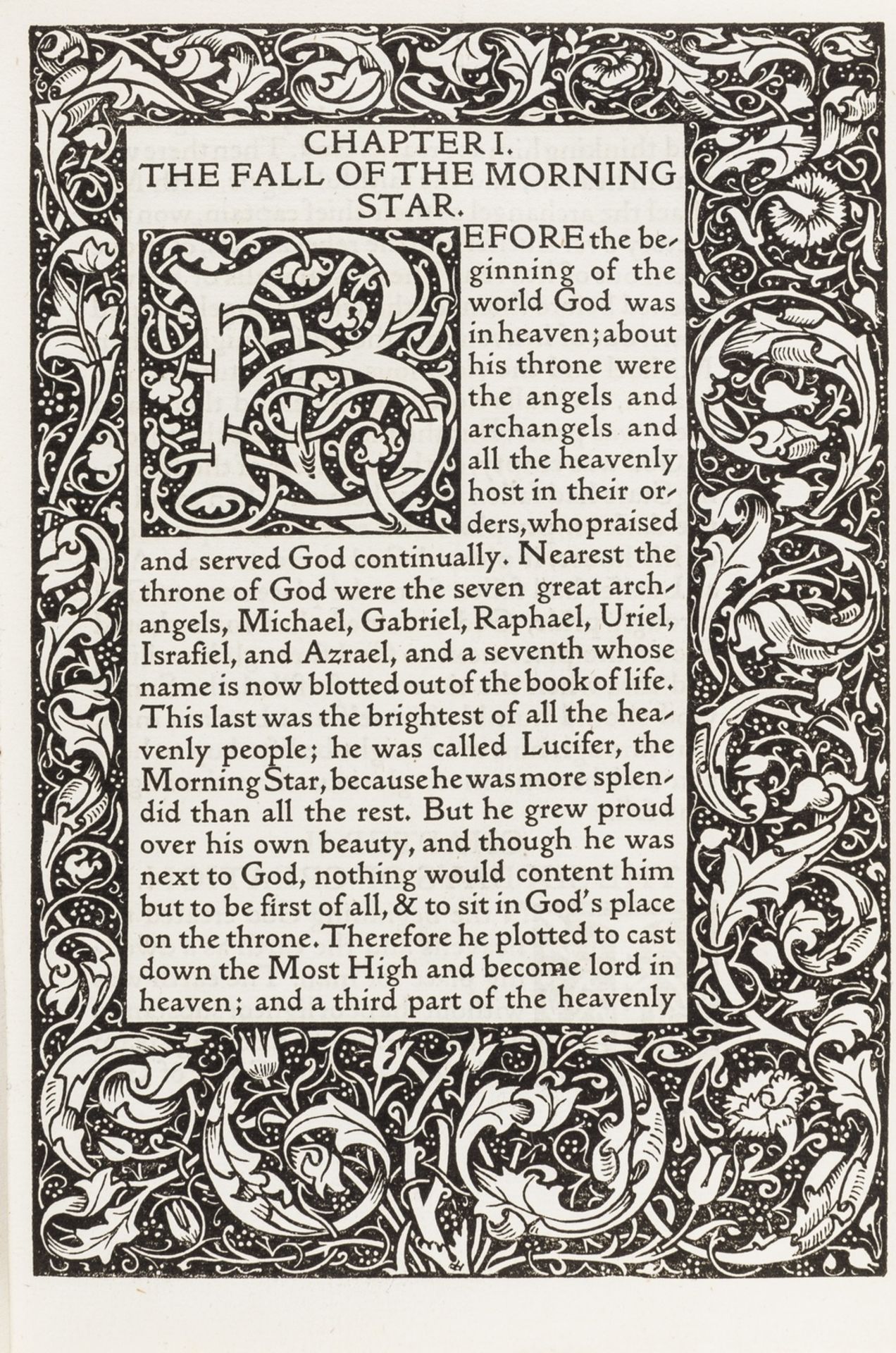 Kelmscott Press.- Mackail (J.W.) Biblia Innocentium..., one of 200 copies, inscribed by the … - Image 2 of 2