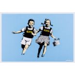 Banksy (b.1974) Jack and Jill (Police Kids) (Signed)