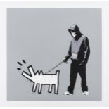 Banksy (b.1974) Choose your weapon (Cool Grey) (Signed)