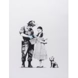 Banksy (b.1974) Stop and Search (Signed)