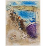 Marc Chagall (1887-1985) Les Jeunes gens de Methymne (Cramer Books 46, Mourlot 324)