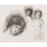 Pierre-Auguste Renoir (1841-1919) La Pierre au Trois Croquis (Delteil 41, Stella 41)