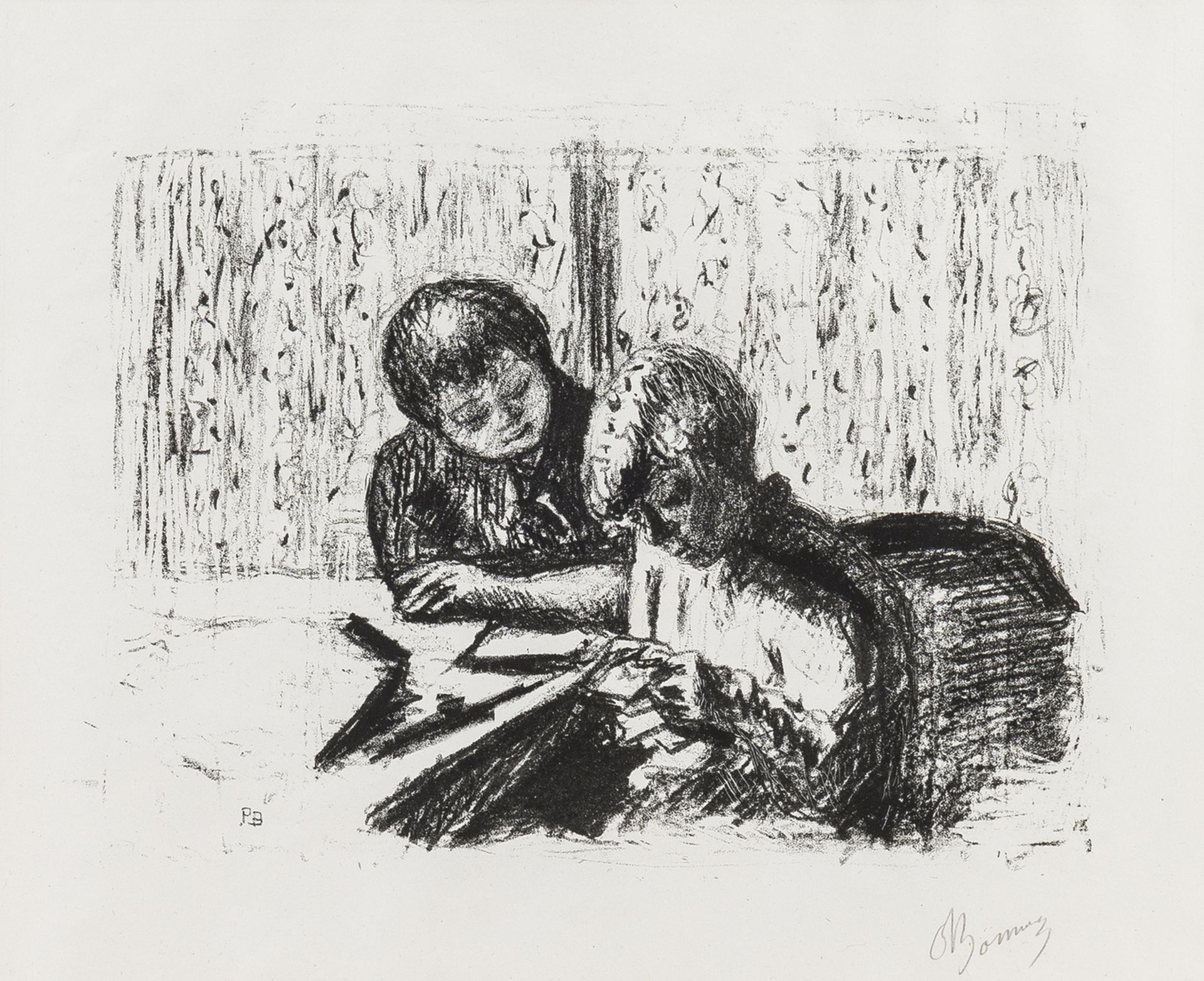 Pierre Bonnard (1867-1947) La Lettre (Bouvet 98)