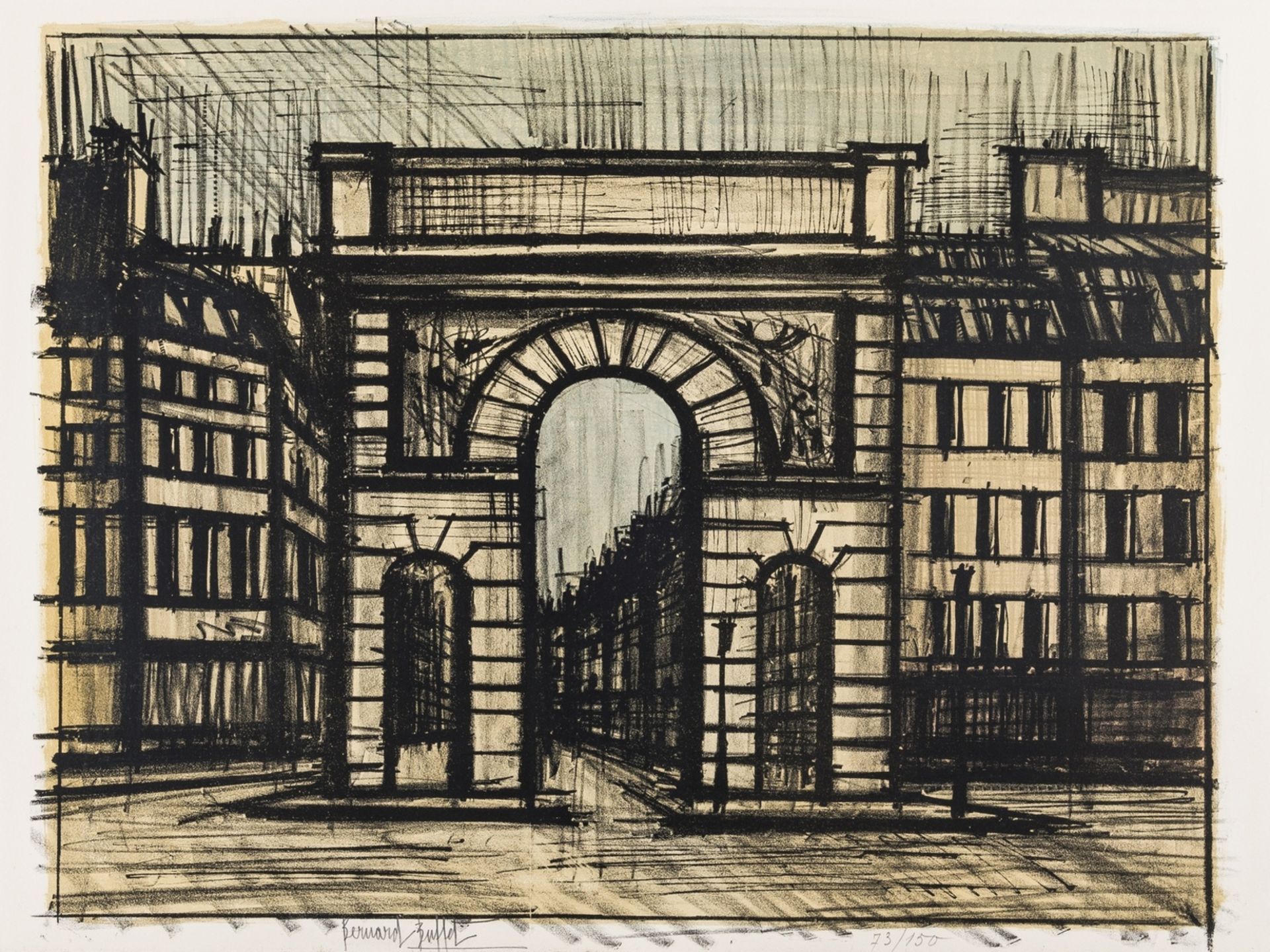 Bernard Buffet (1928-1999) Album Paris (Sorlier 31-40) - Image 10 of 10