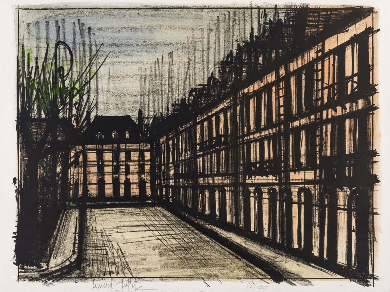 Bernard Buffet (1928-1999) Album Paris (Sorlier 31-40) - Image 6 of 10