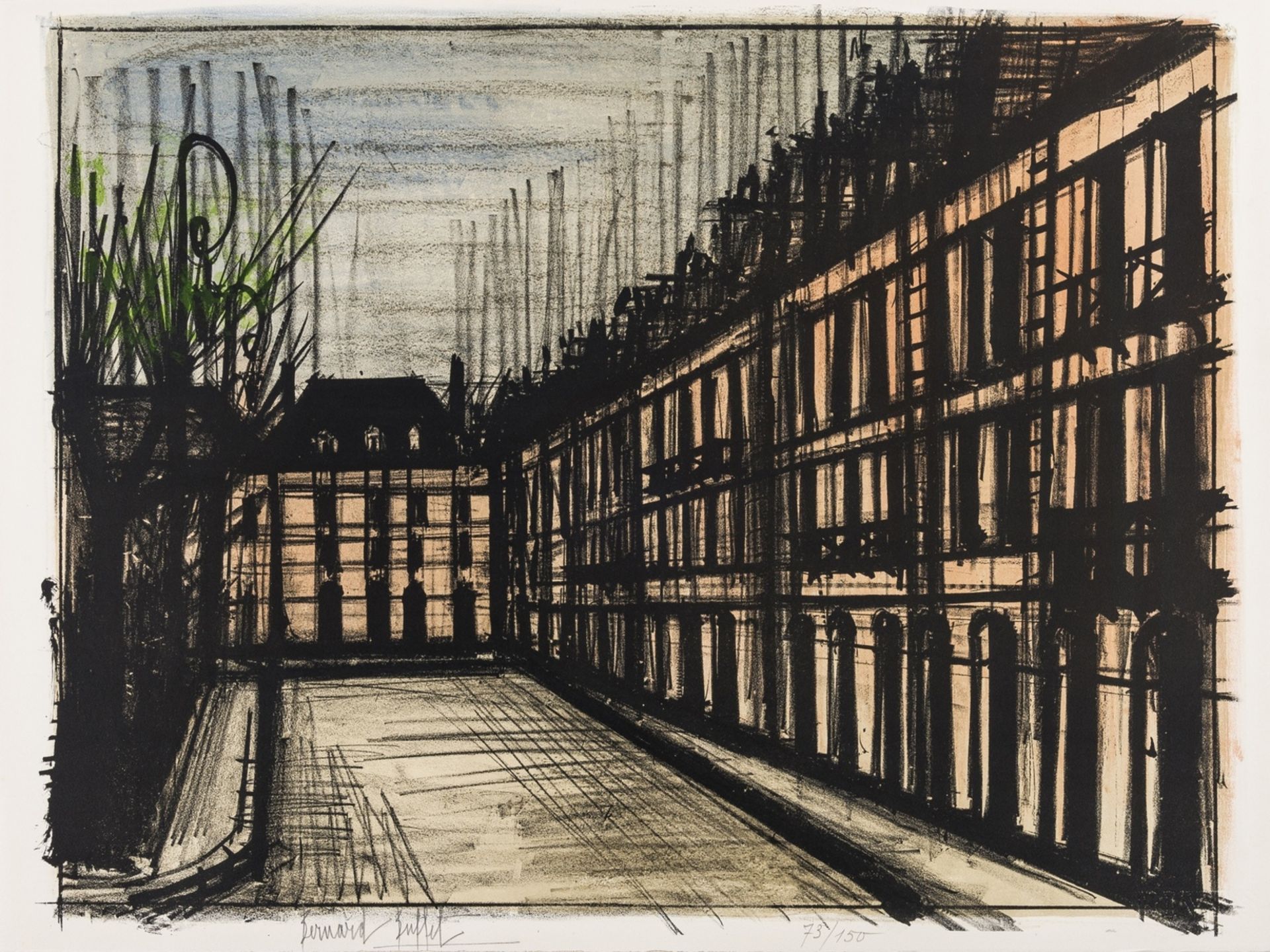 Bernard Buffet (1928-1999) Album Paris (Sorlier 31-40) - Bild 6 aus 10