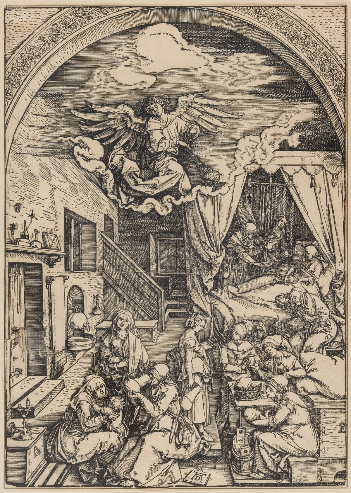 Albrecht Dürer (1471-1528) The Birth of the Virgin, from: The Life of the Virgin