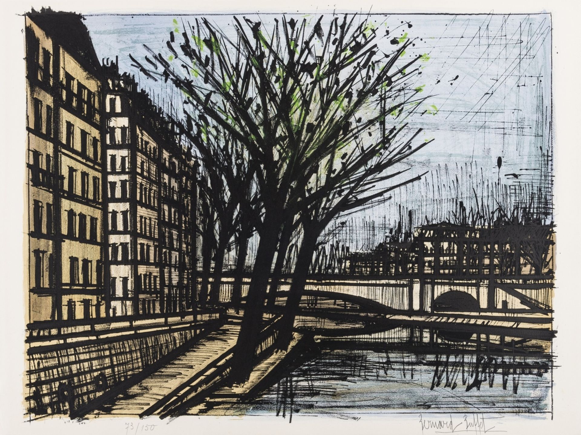 Bernard Buffet (1928-1999) Album Paris (Sorlier 31-40) - Bild 4 aus 10