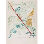 Salvador Dalí (1904-1989) St. George (The Lance of Chivalry) (Field 78-10-A)