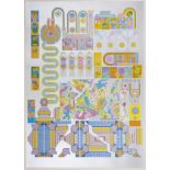 Eduardo Paolozzi (1921-2005) Who's Afraid of Sugar Pink and Lime Green?