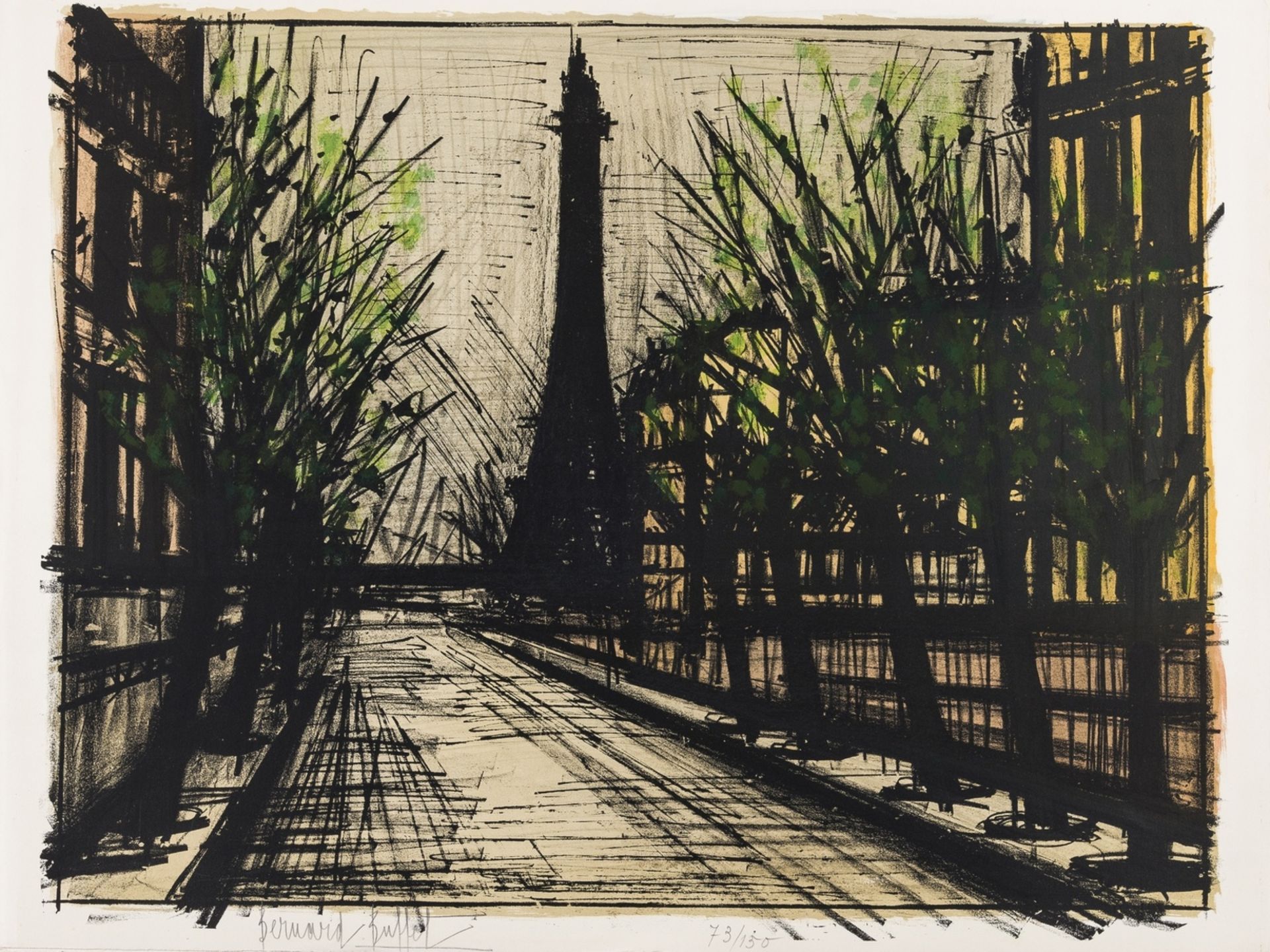 Bernard Buffet (1928-1999) Album Paris (Sorlier 31-40) - Image 3 of 10