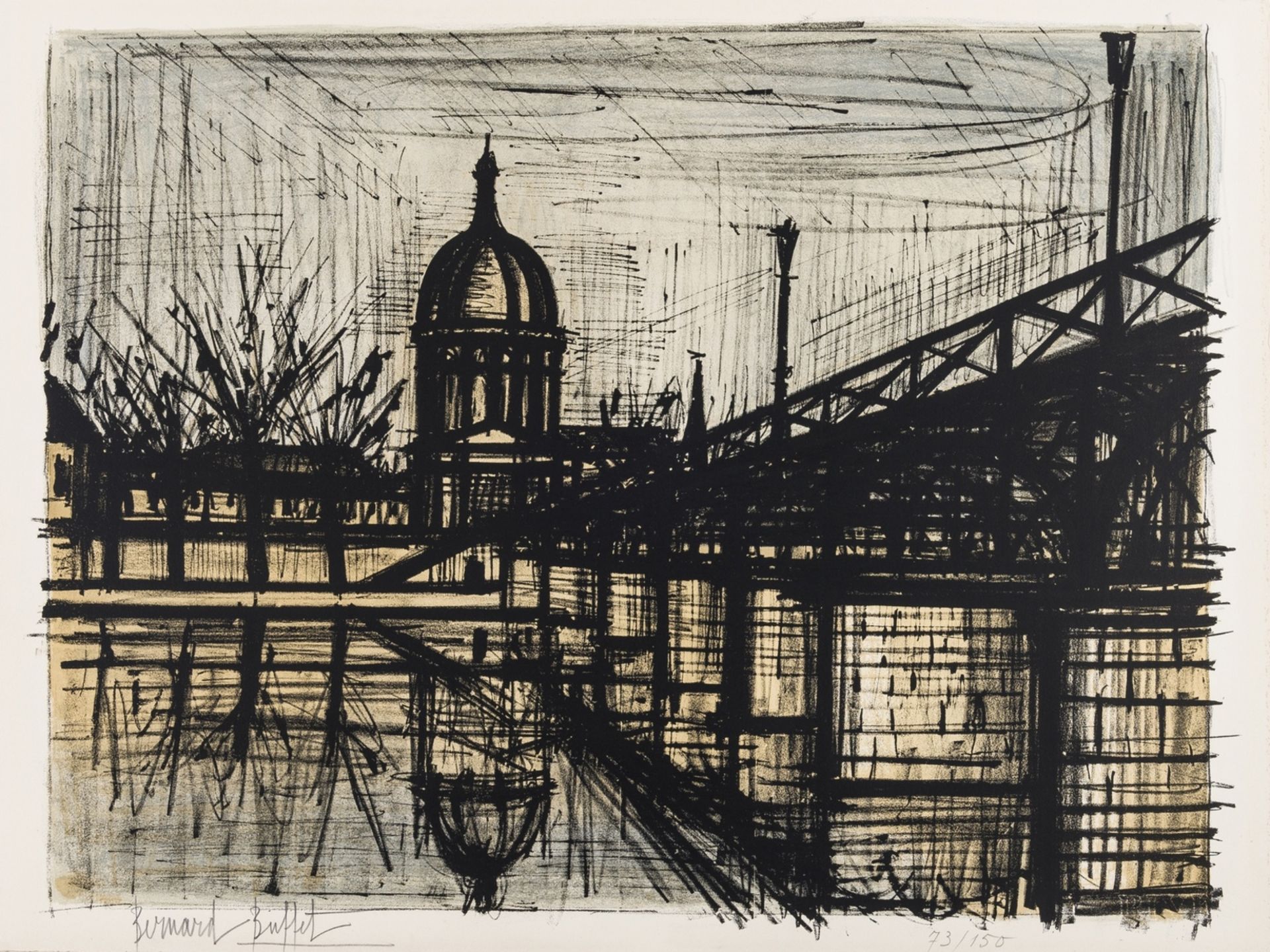 Bernard Buffet (1928-1999) Album Paris (Sorlier 31-40) - Image 8 of 10