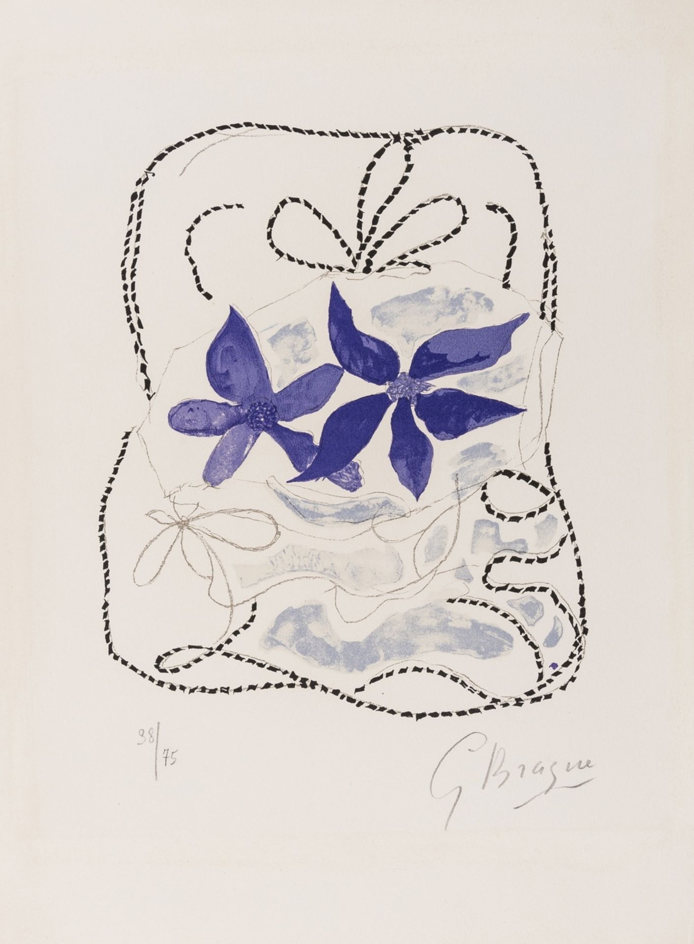 Georges Braque (1882-1963) Untitled from Lettera Amorosa (See Vallier 187)