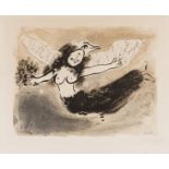 Marc Chagall (1887-1985) Femme-Oiseau (Mourlot 49)