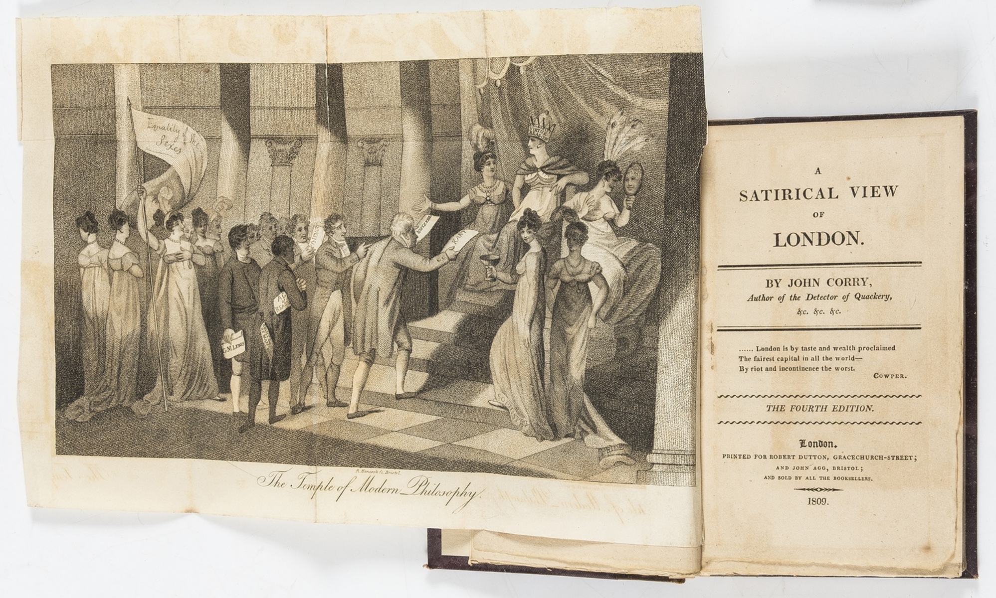 London.- Hunt (Leigh) The Town; its Memorable Characters and Events, 2 vol., first edition, 1848 & …