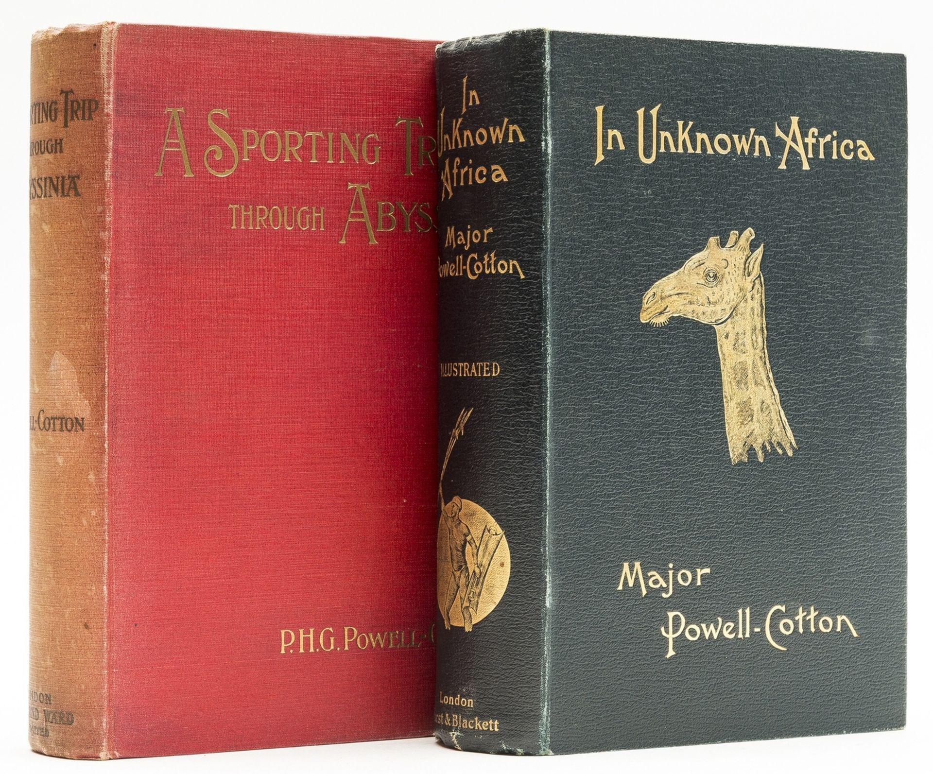 Africa.- Powell-Cotton (Maj. P.H.G.) In Unknown Africa, first edition, signed by the author, 1904; …