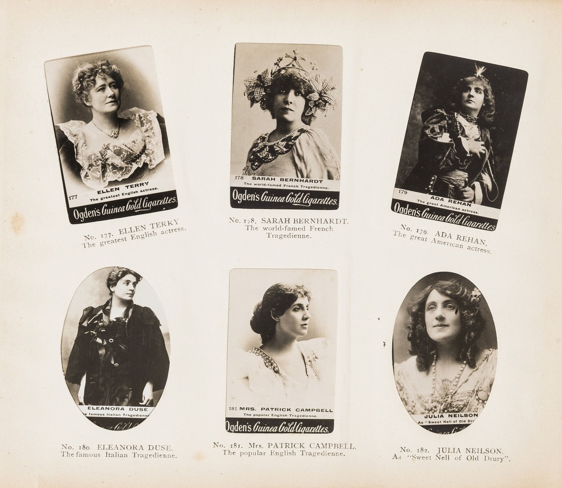 Cigarette cards.- Ogden's New Century Photo-Album, [c.1903].