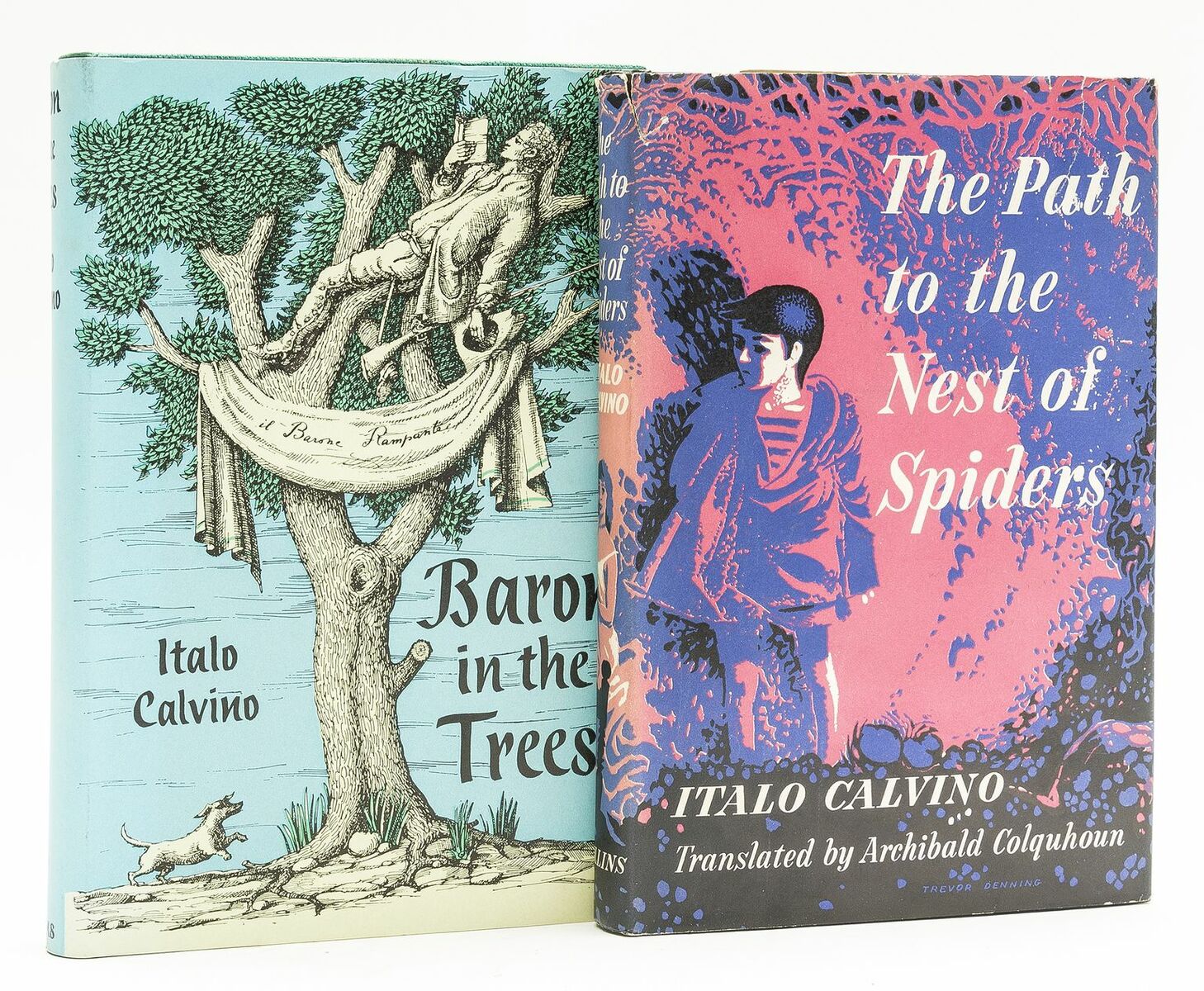 Calvino (Italo) The Path to the Nest of Spiders, first edition in English, 1956; and another (2)