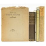 Conrad (Joseph) The Secret Agent, limited edition signed by the author, 1923; and 4 others, Conrad …