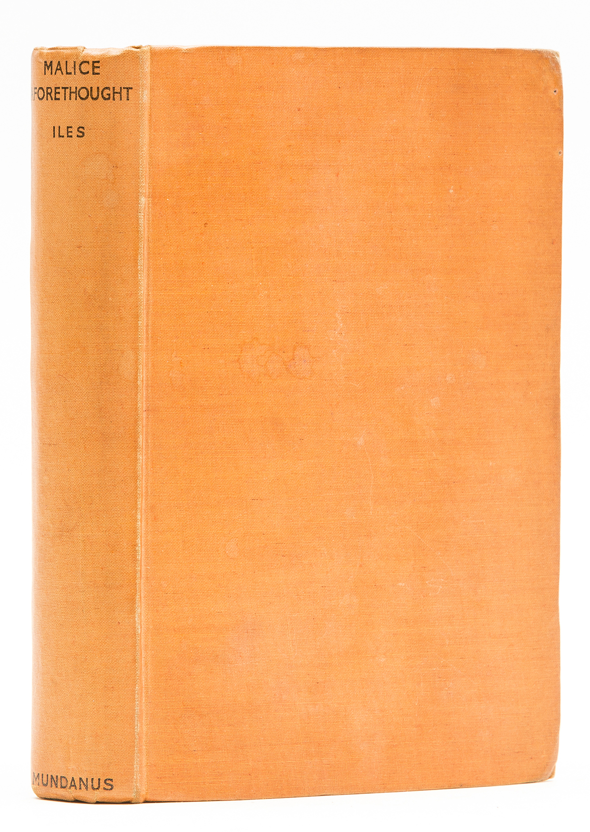 Berkeley (Anthony) Malice Aforethought, first edition, 1931.