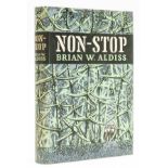 Aldiss (Brian W.) Non-Stop, first edition, 2 cut signatures of author loosely inserted, 1958.