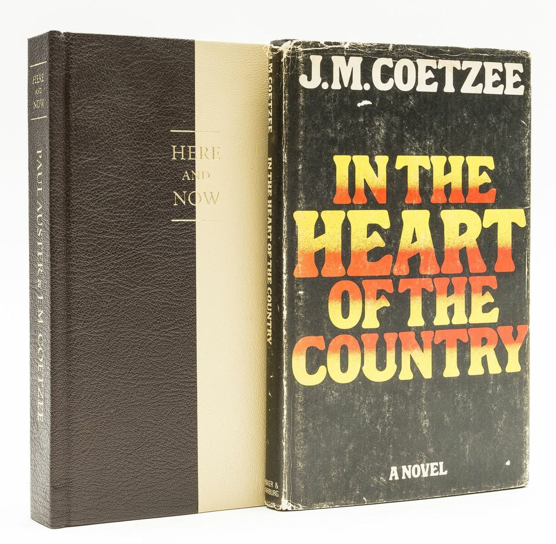 Coetzee (J.M.) In the Heart of the Country, first edition, signed by the author, 1977; and another …