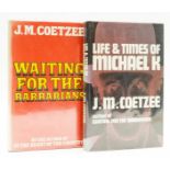 Coetzee (J.M.) Life & Times of Michael K, first edition, 1983; and another by Coetzee, first South …