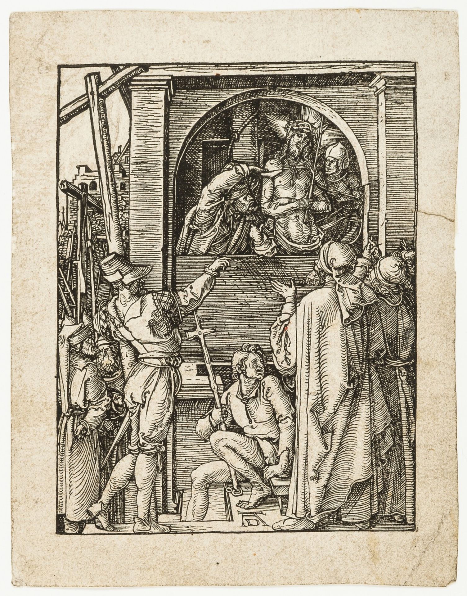 Albrecht Dürer (1471-1528) Christ Presented to the People [Ecce Homo], from: The Small Passion