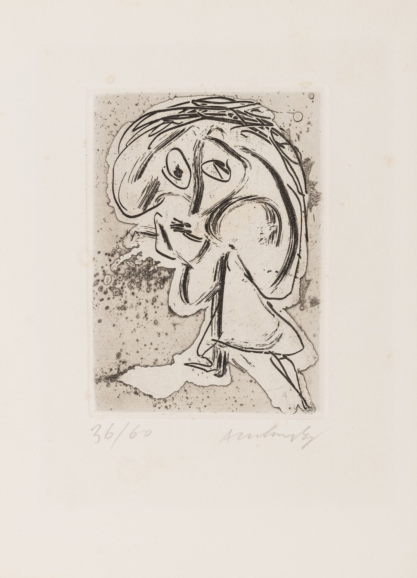 Pierre Alechinsky (b.1927) Untitled