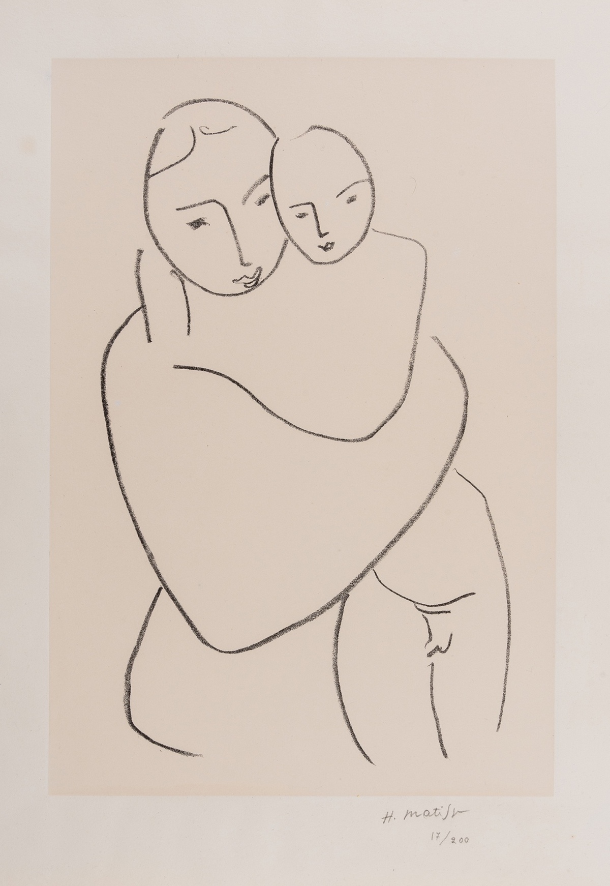 Henri Matisse (1869-1954) Vierge et Enfant (Duthuit 653)