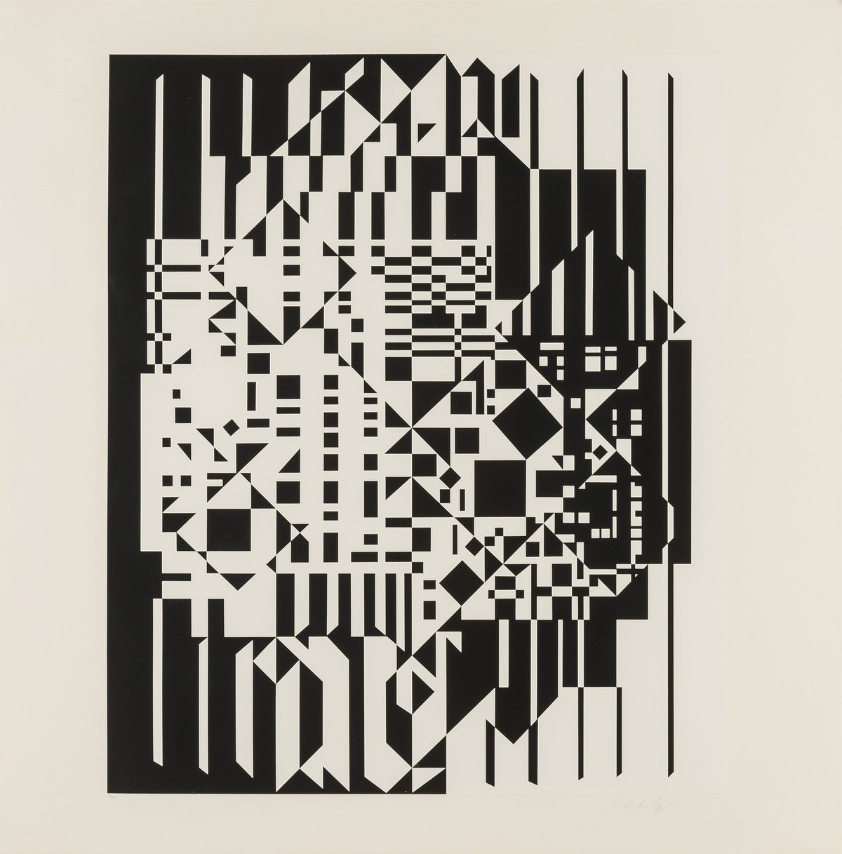 Victor Vasarely (1906-1997) Syrom