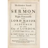 Evans (John) Moderation Stated: in a Sermon Preached before the... Lord Mayor and Aldermen of the …