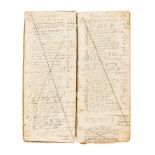 Yorkshire.- Knaresborough.- Cash Book, manuscript account book, original vellum, lettered direct …