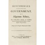 Sidney (Algernon) Discourses Concerning Government, 1698; and others, historical and political, …