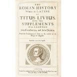 Livius (Titus) The Roman History Written in Latine, for Awnsham Churchill, 1686.