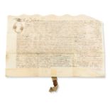 Worcestershire, Feckenham.- Indenture, bargain and sale of the Lord of the Manor of Feckenham by …