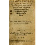 Medicine.- Mizauld (Antoine) Memorabilium aliquot naturae arcanorum sylvula, rerum variarum …