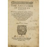 ?Family copy.- Bell (Thomas) The Anatomie of Popish Tyrannie, first edition, Printed by John …