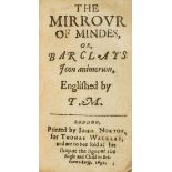 Europe.- Barclay (John) The Mirrour of Mindes, or Barclay's Icon Animorum, translated by Thomas …