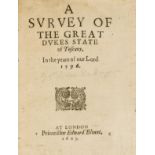 Italy.- [Dallington (Sir Robert)] A Survey of the Great Dukes State of Tuscany. A Survey of the …