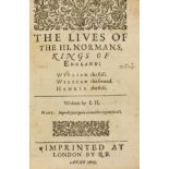 Hayward (Sir John) The Lives of the III. Normans, Kings of England, first edition, Imprinted...by …